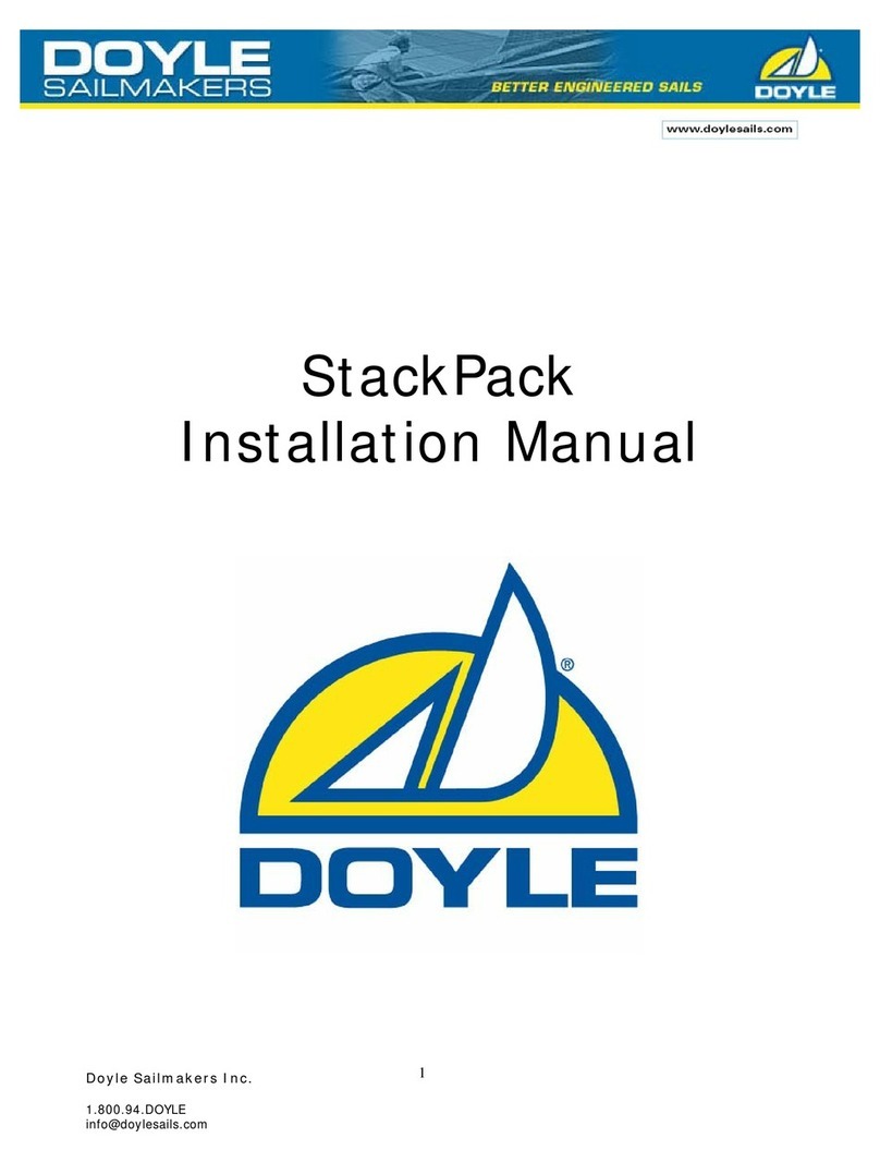 Doyle Sailmakers StackPack User manual