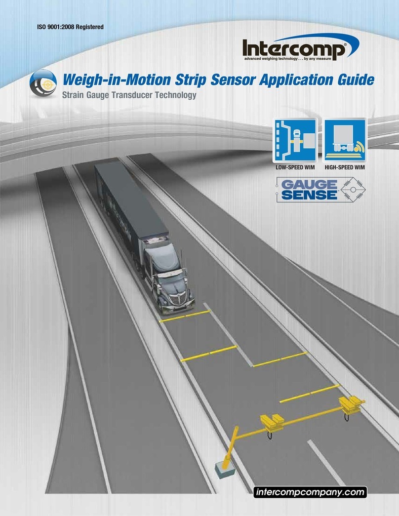 Intercomp WIM Strip Sensor User guide