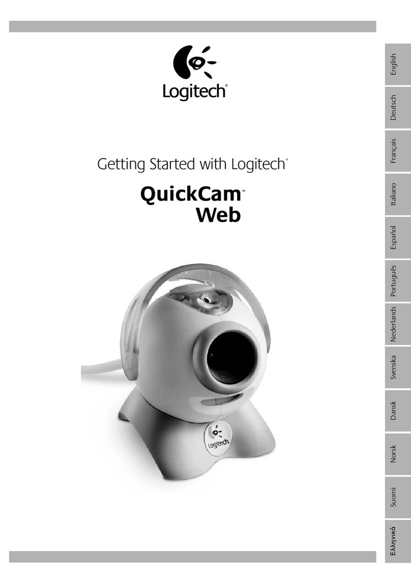 Logitech Quickcam Web User manual