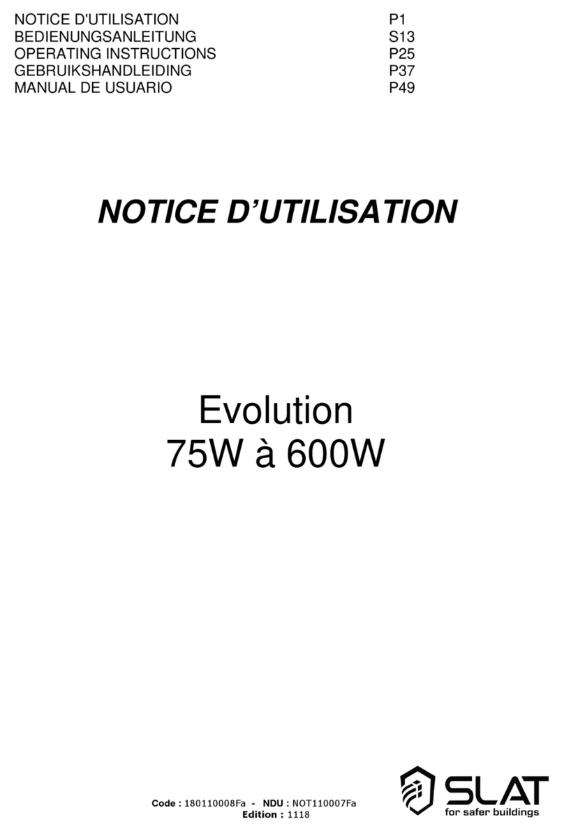 SLAT Evolution User manual