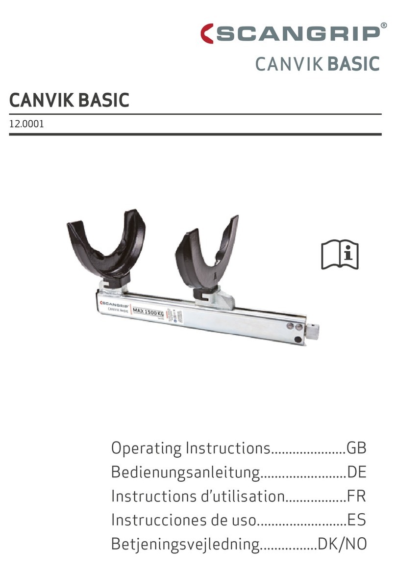 SCANGRIP CANVIK CENTER User manual SCANGRIP CANVIK CENTER User manual