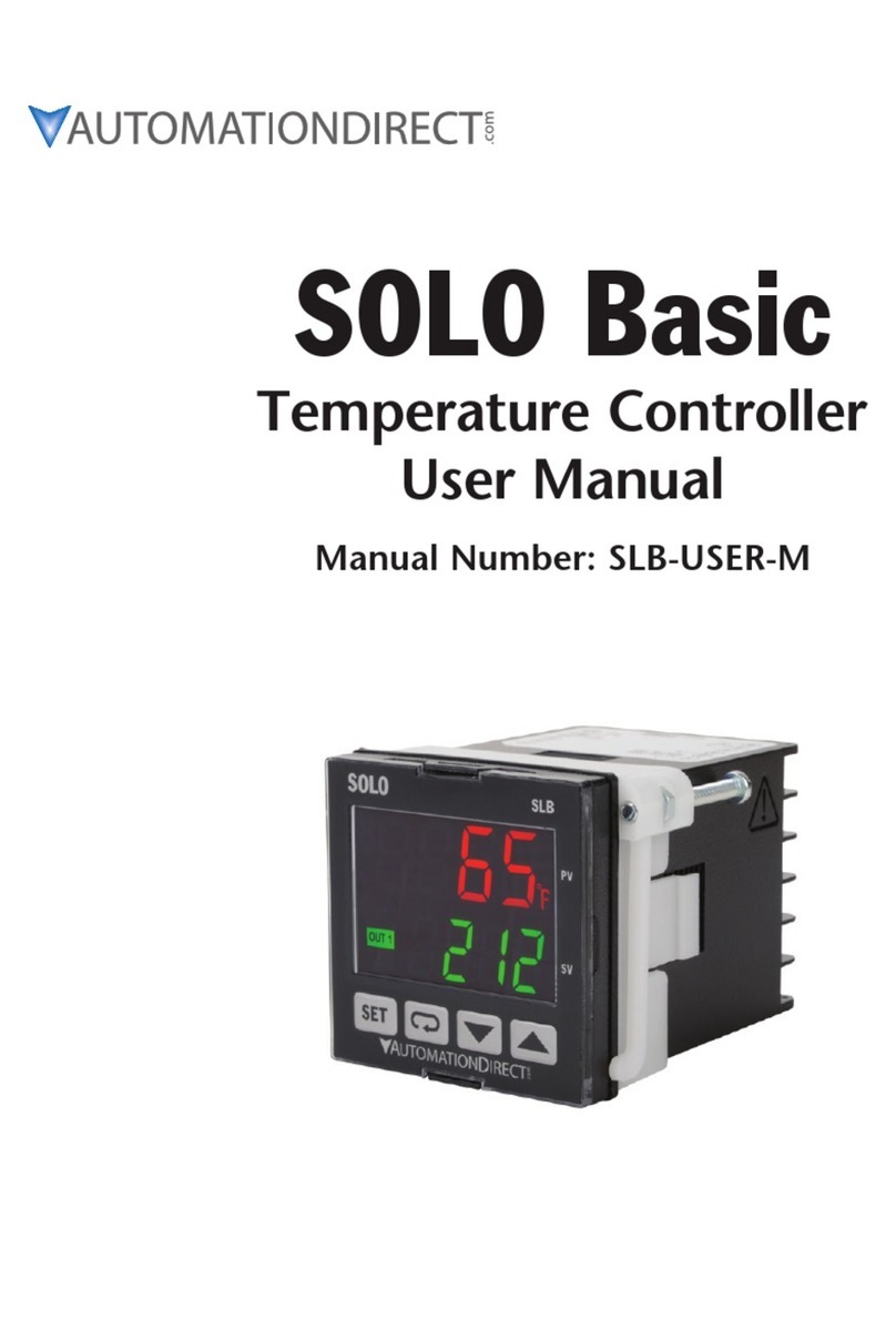 Automationdirect.com Solo User manual