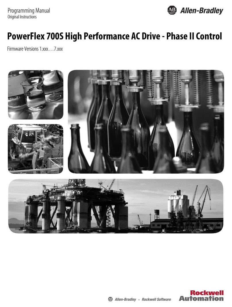 Rockwell Automation PowerFlex 700S Programming manual