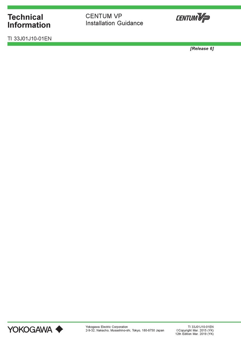 YOKOGAWA Centum VP Manual