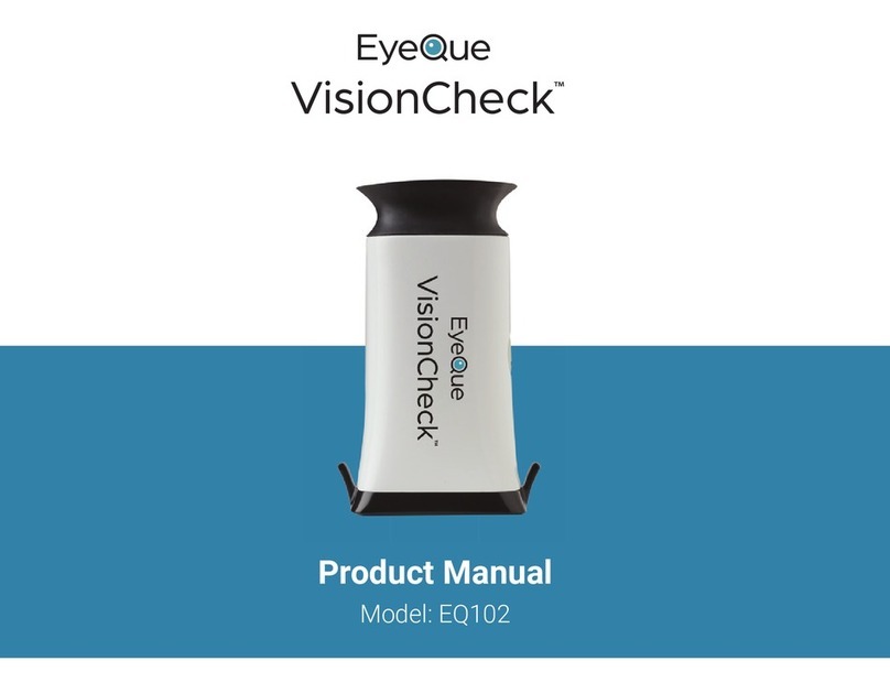 EyeQue VisionCheck EQ102 User manual