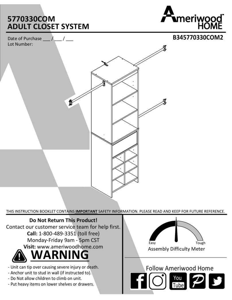 Ameriwood HOME 5770330COM User manual Ameriwood HOME 5770330COM User manual