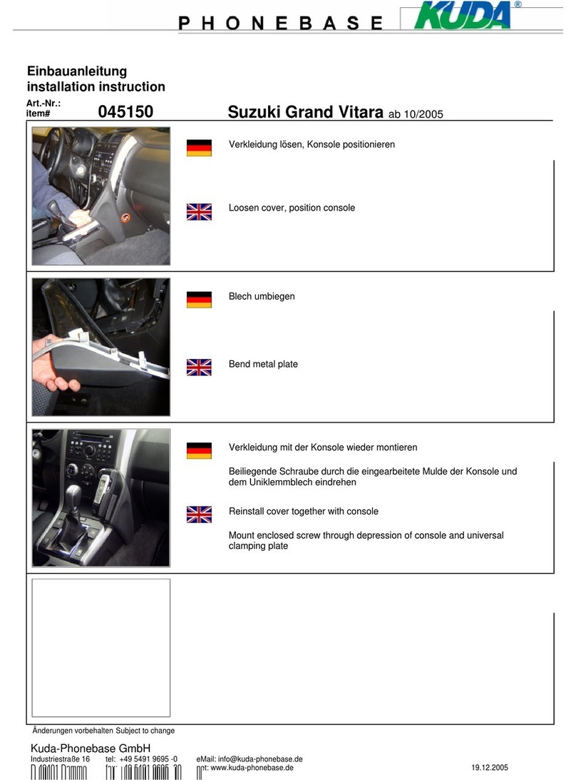 Kuda 045150 User manual