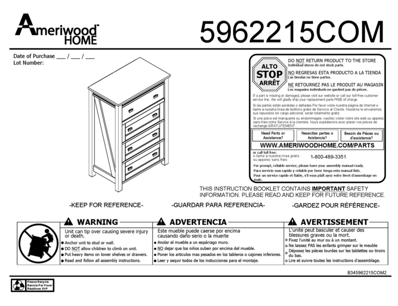Ameriwood HOME 5962215COM User manual
