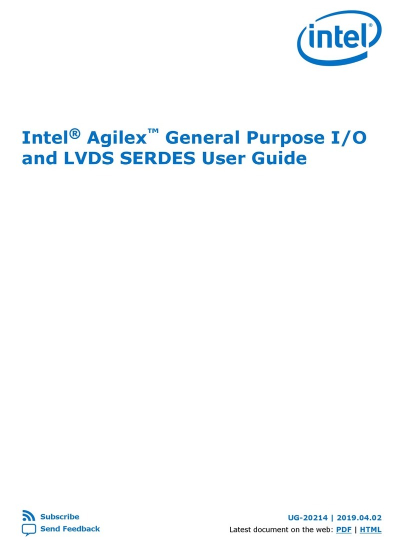 Intel Agilex user guide