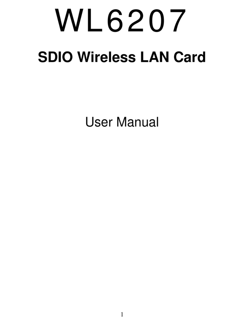 Socket WL6207 User manual