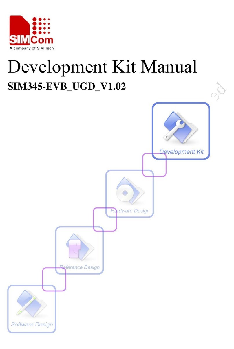 SimCom SIM345 EVB User manual