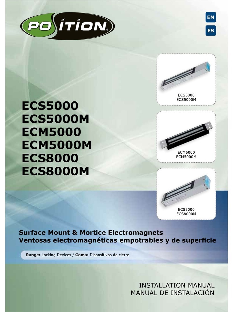 position ECS5000 User manual