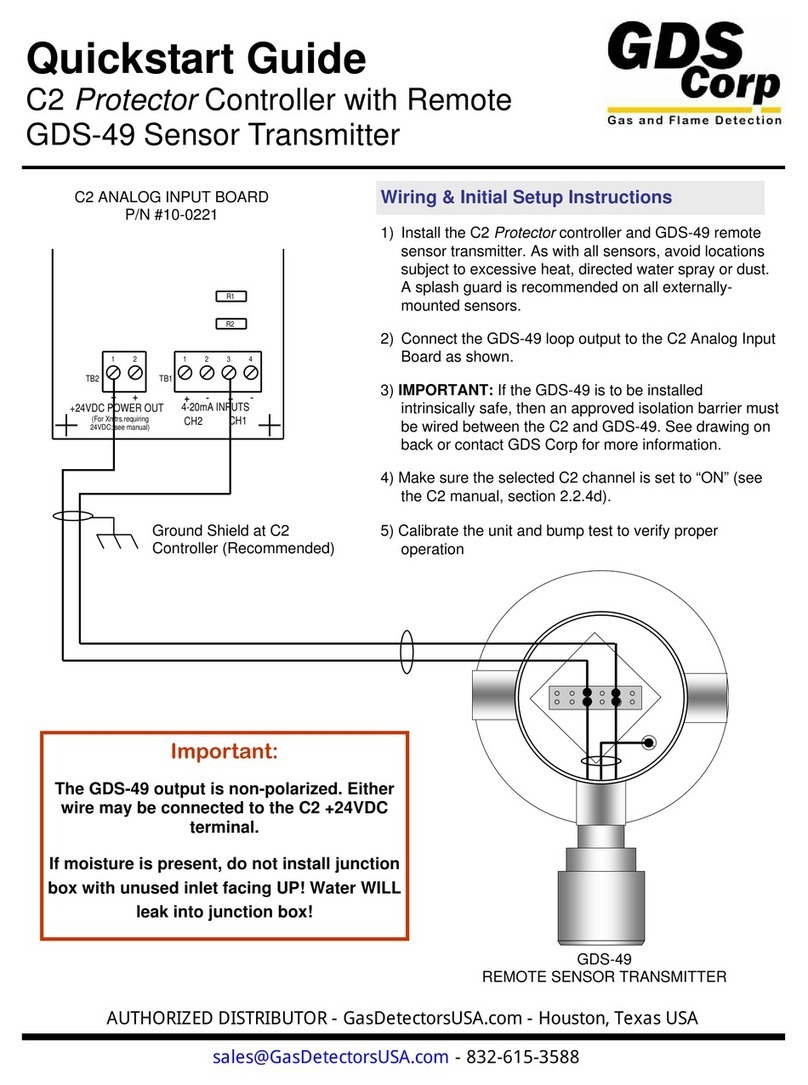 GDS C2 Protector User manual