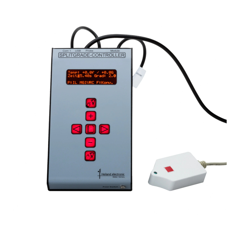 Heiland electronic SPLITGRADE User manual