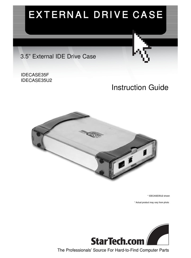 StarTech.com IDECASE35F Manual