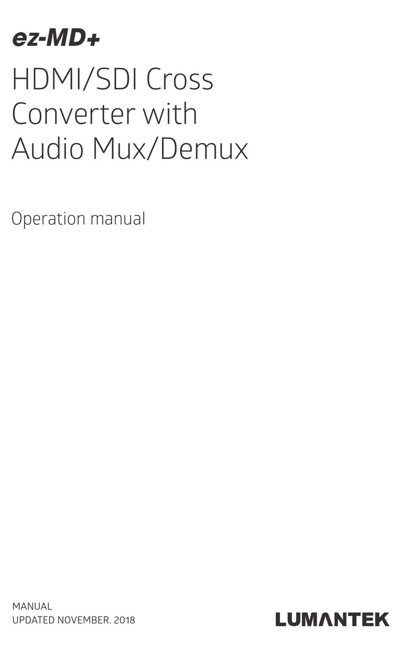 Lumantek ez-MD+ User manual