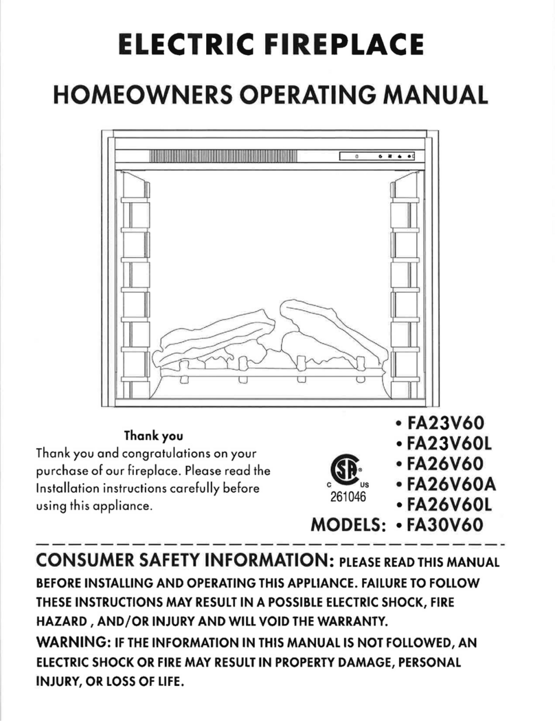 RUSTIQUE FA23V60 User manual