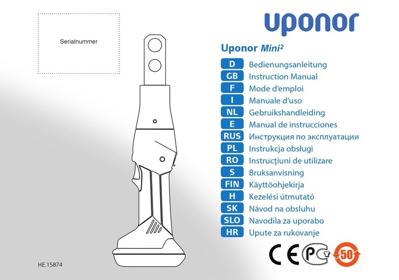 Uponor Mini2 User manual