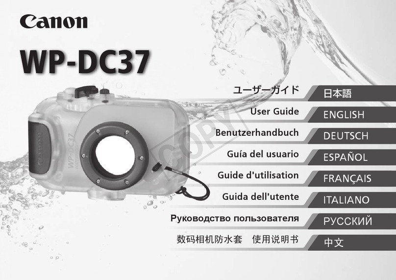 Canon WP-DC37 User manual
