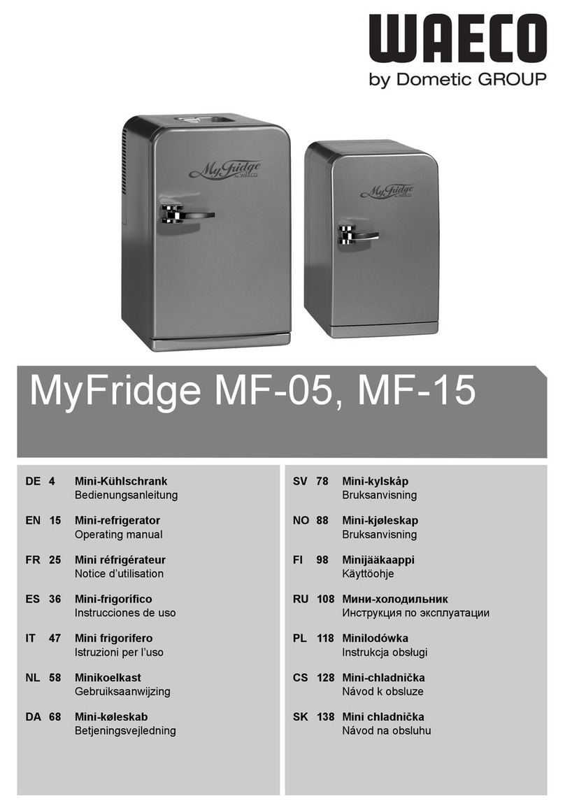 Waeco MyFridge MF-05 User manual