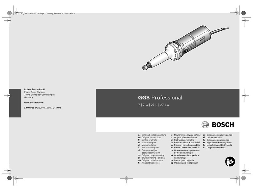 Bosch GGS Professional 7 User manual