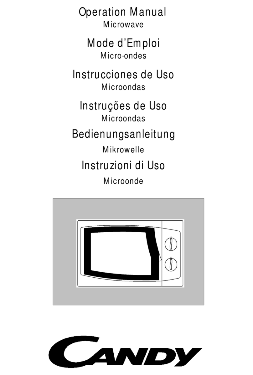 Candy CMO18M User manual