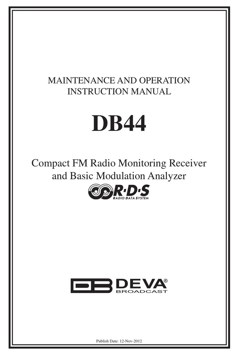 DEVA DB44 User manual