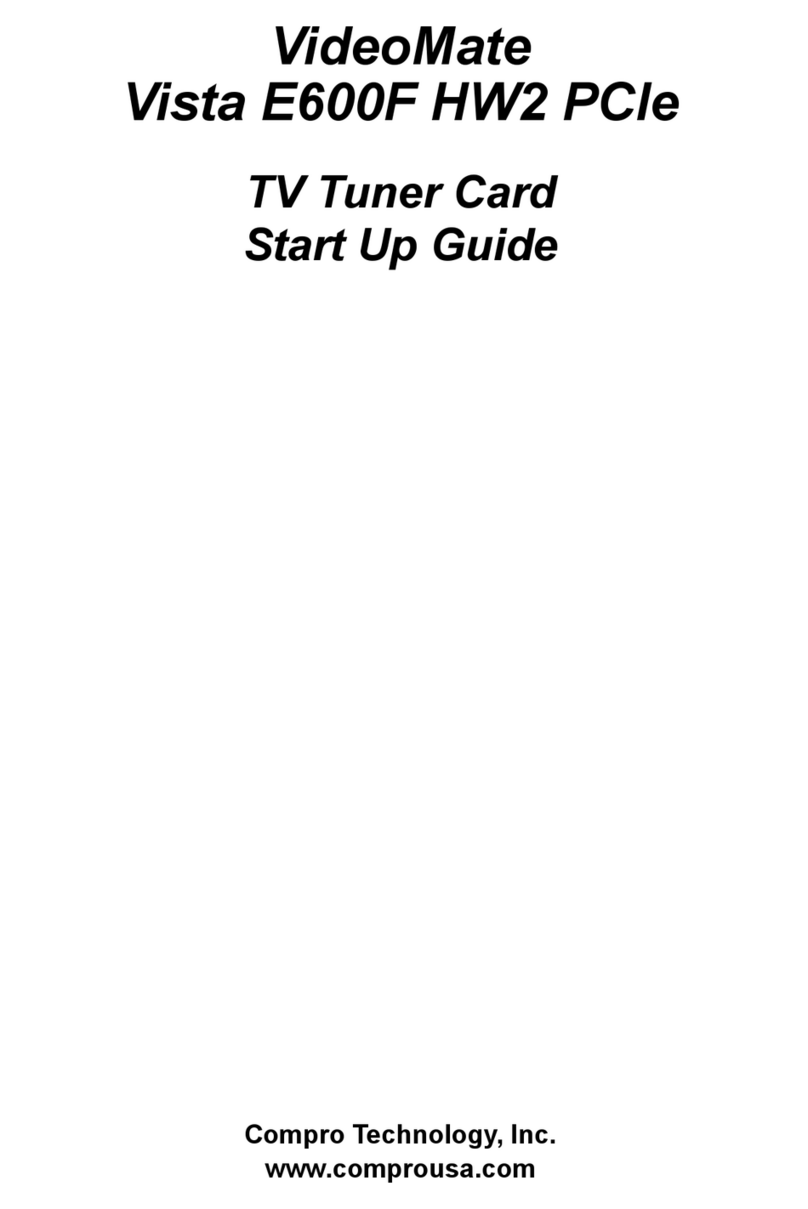 COMPRO E600F User guide