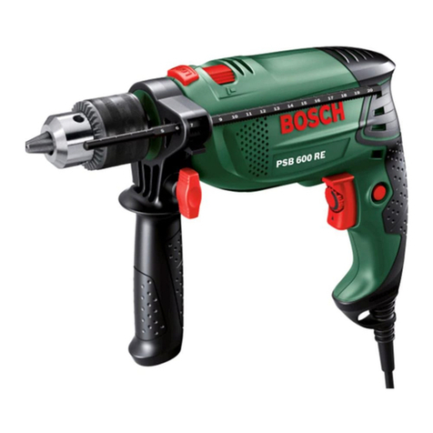 Bosch PSB 530 RA operating instructions