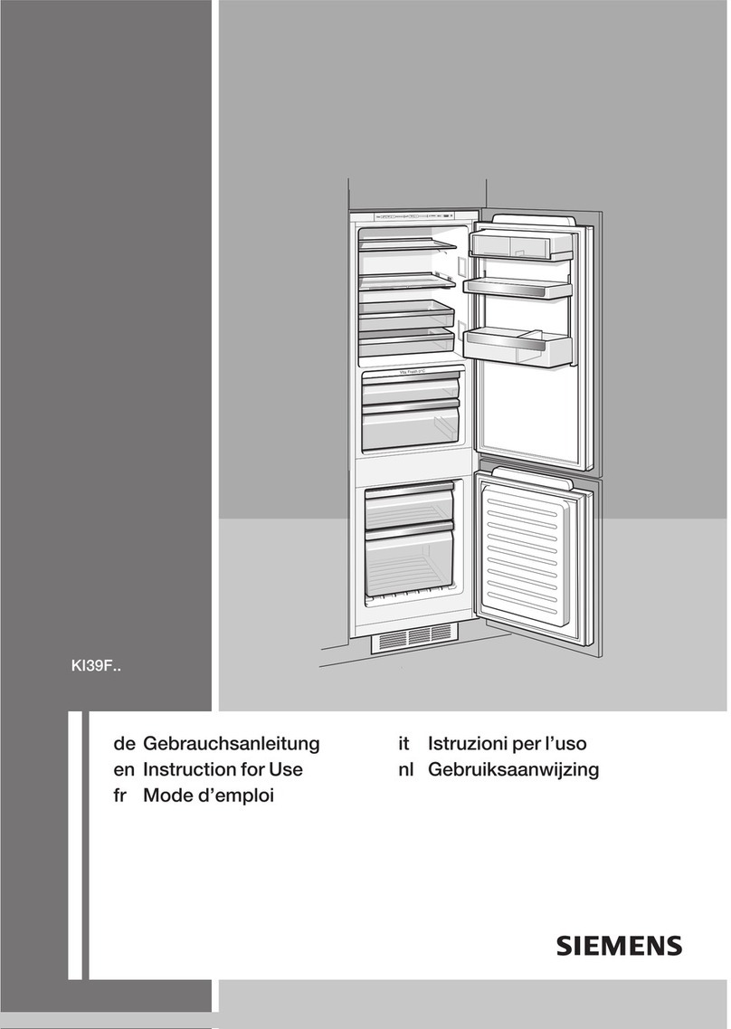 Siemens KI39F series User manual