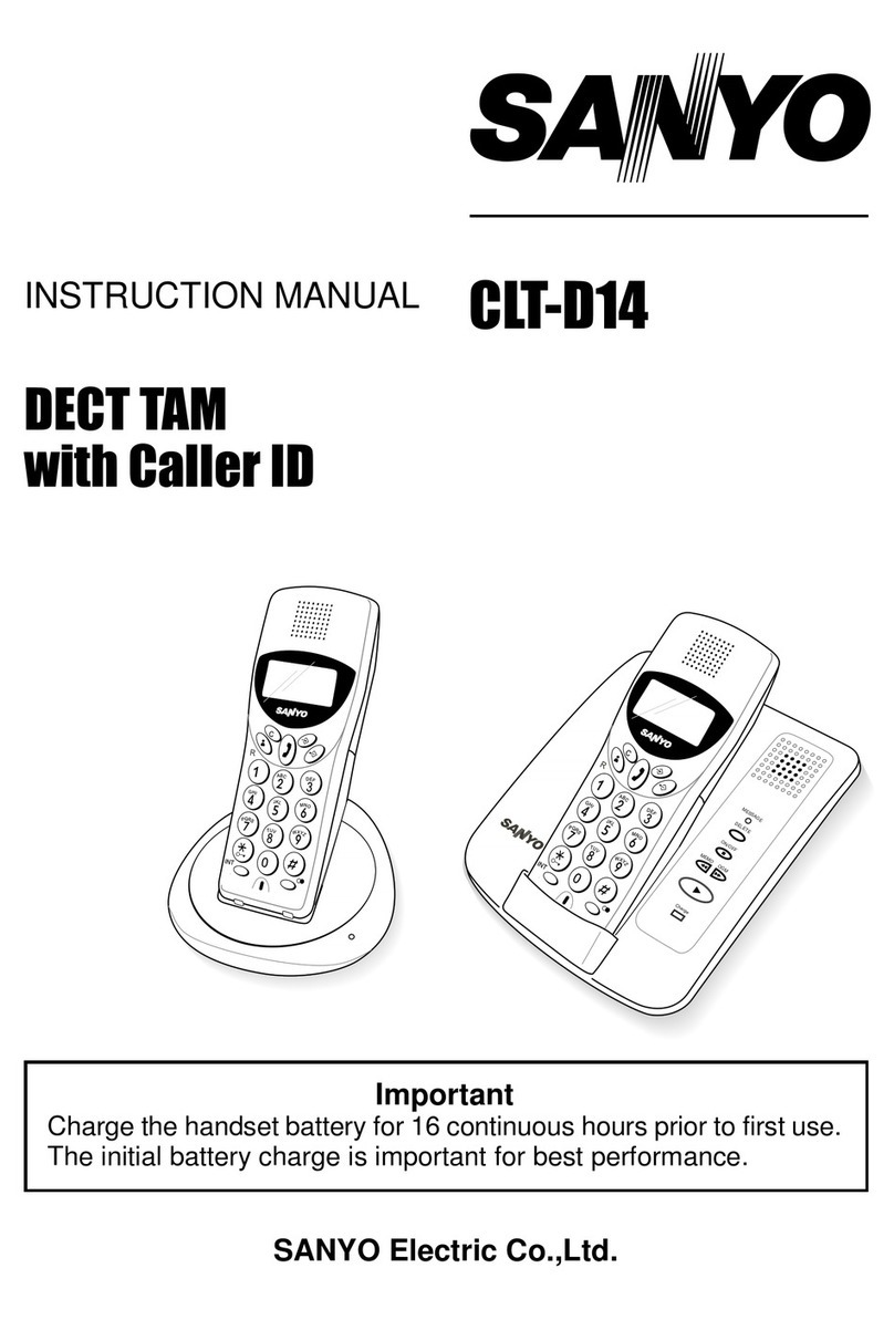 Sanyo CLT-D14 User manual