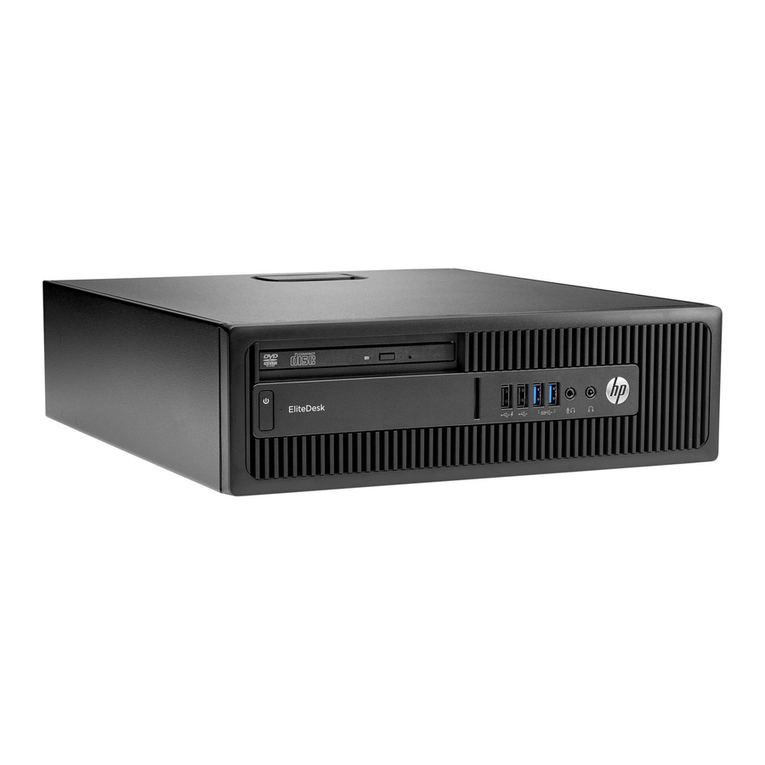 HP ProDesk 600 G1 Tower Setup guide