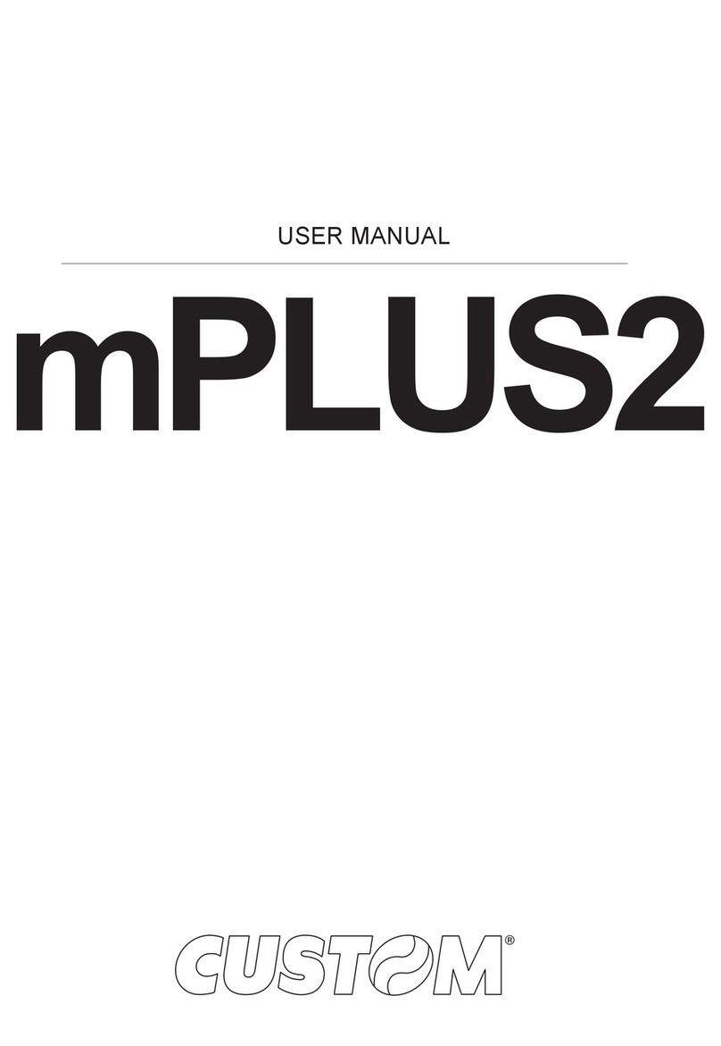 Custom Audio Electronics mplus2 User manual