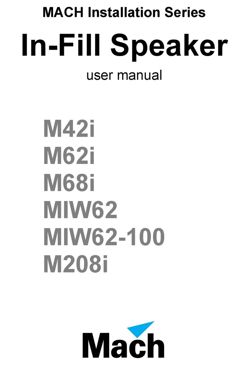 Mach M42i User manual