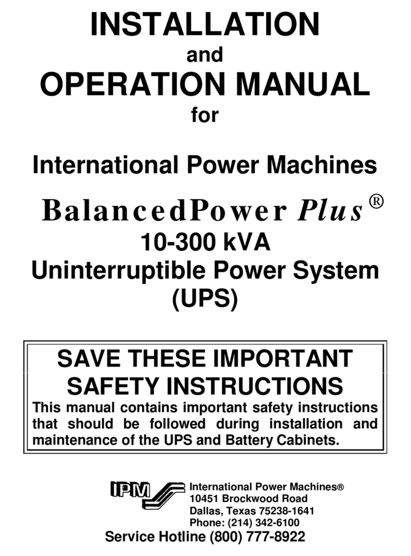 IPM balancedpower plus User manual