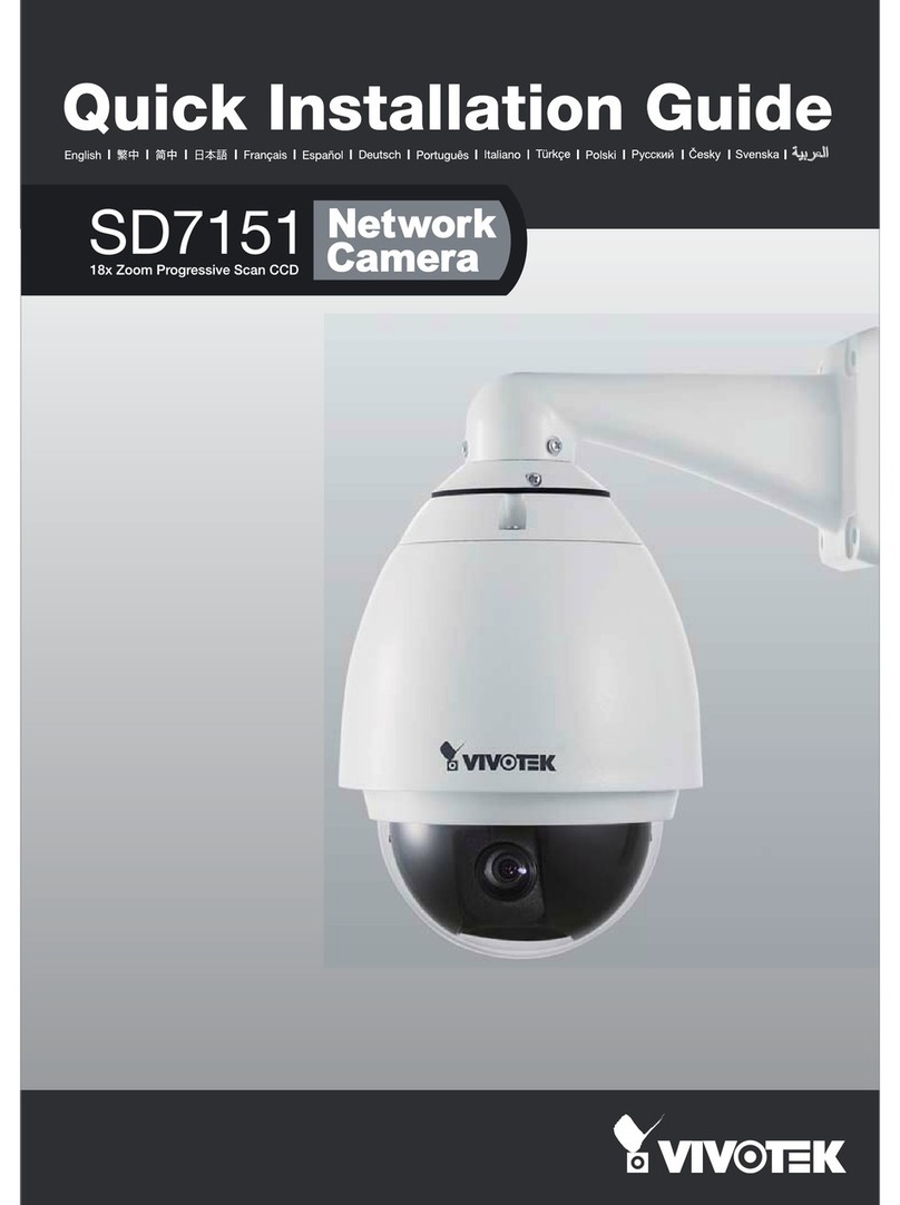 Vivotek SD7151 User manual