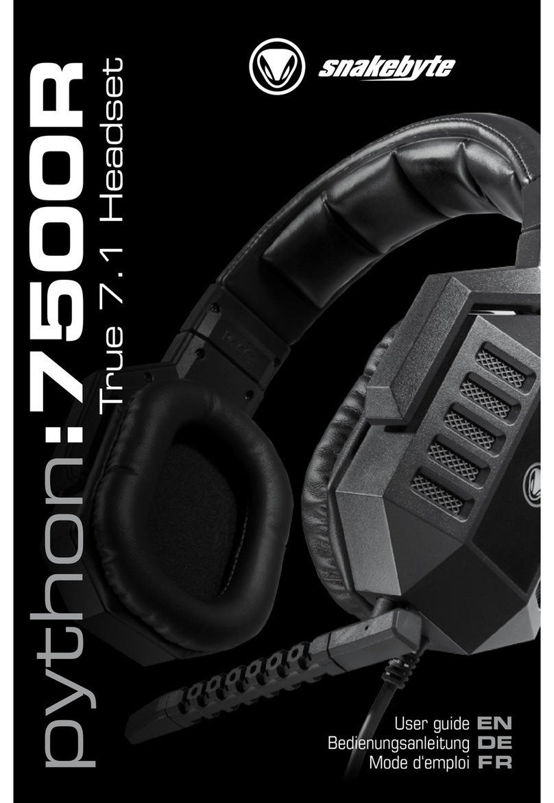Snakebyte python 7500r User manual