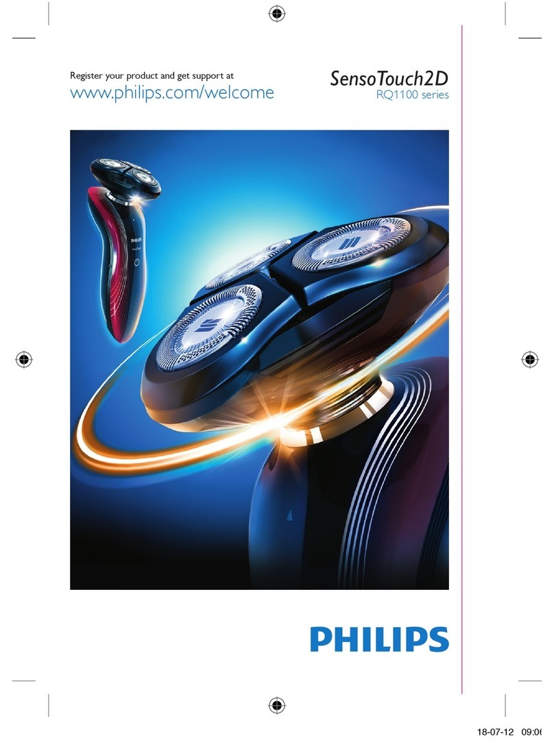Philips RQ1100 Series User manual