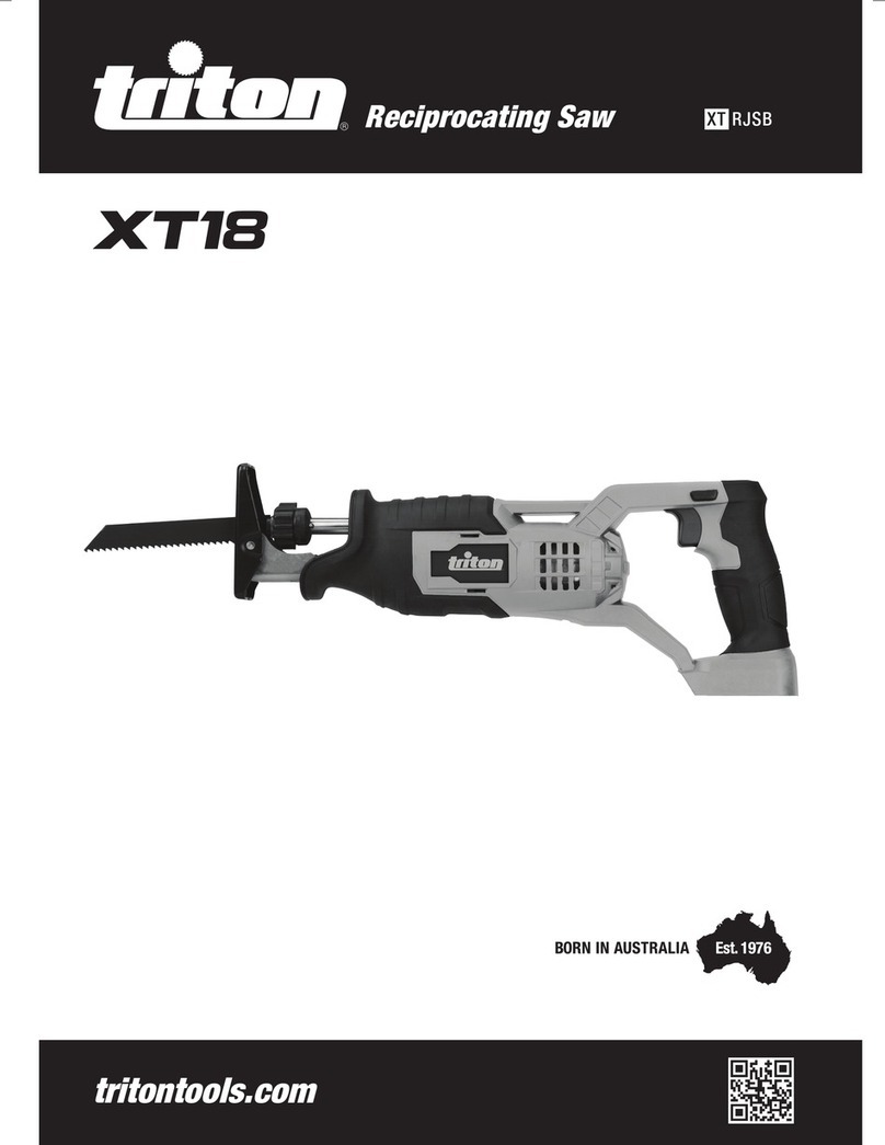 Triton XT18 User manual