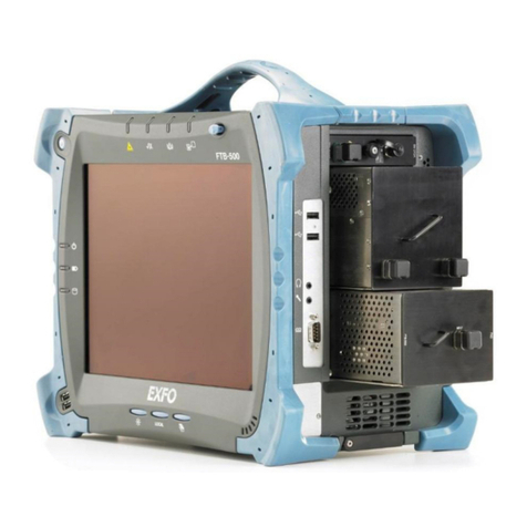 EXFO FTB-500 User manual