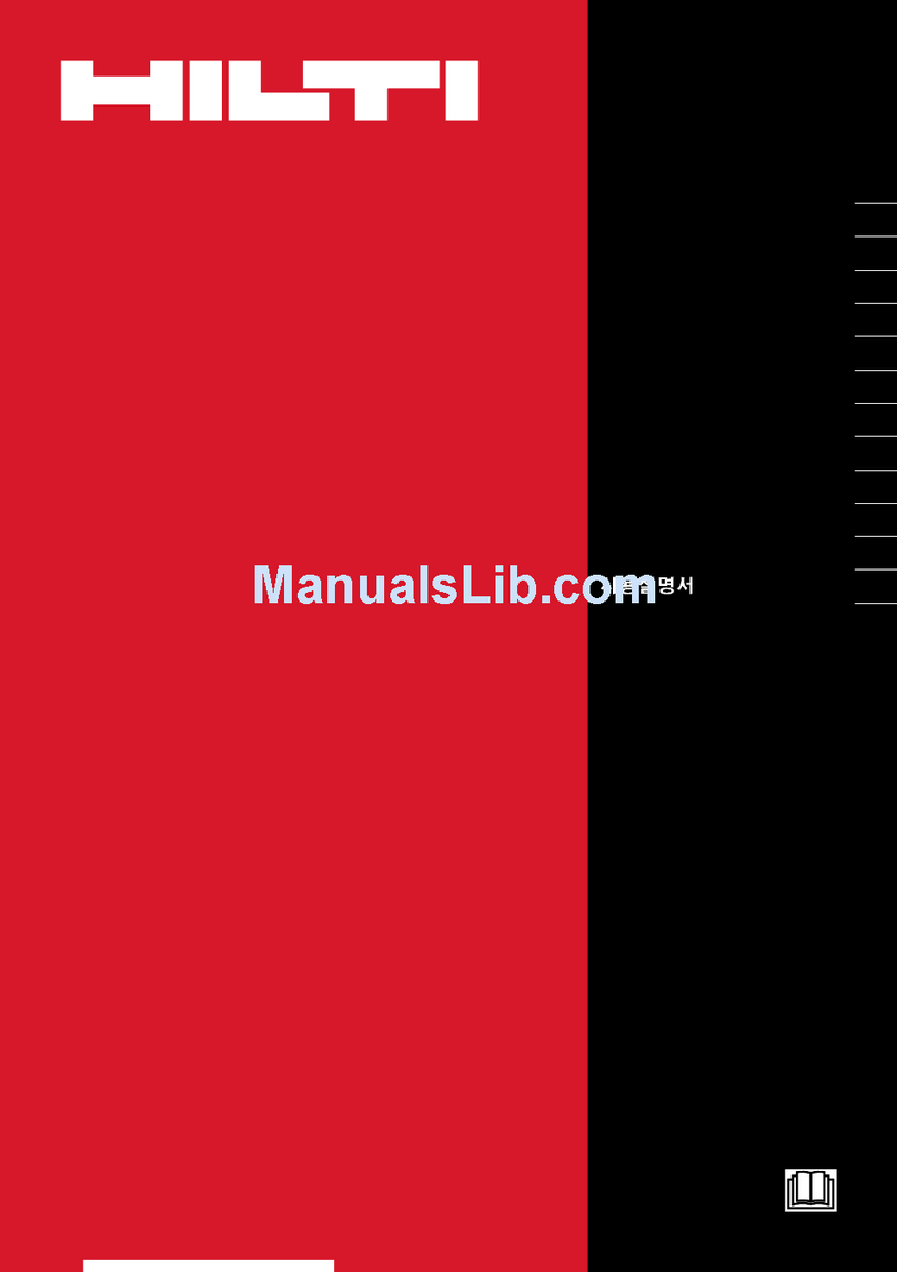 Hilti PPA 20 User manual