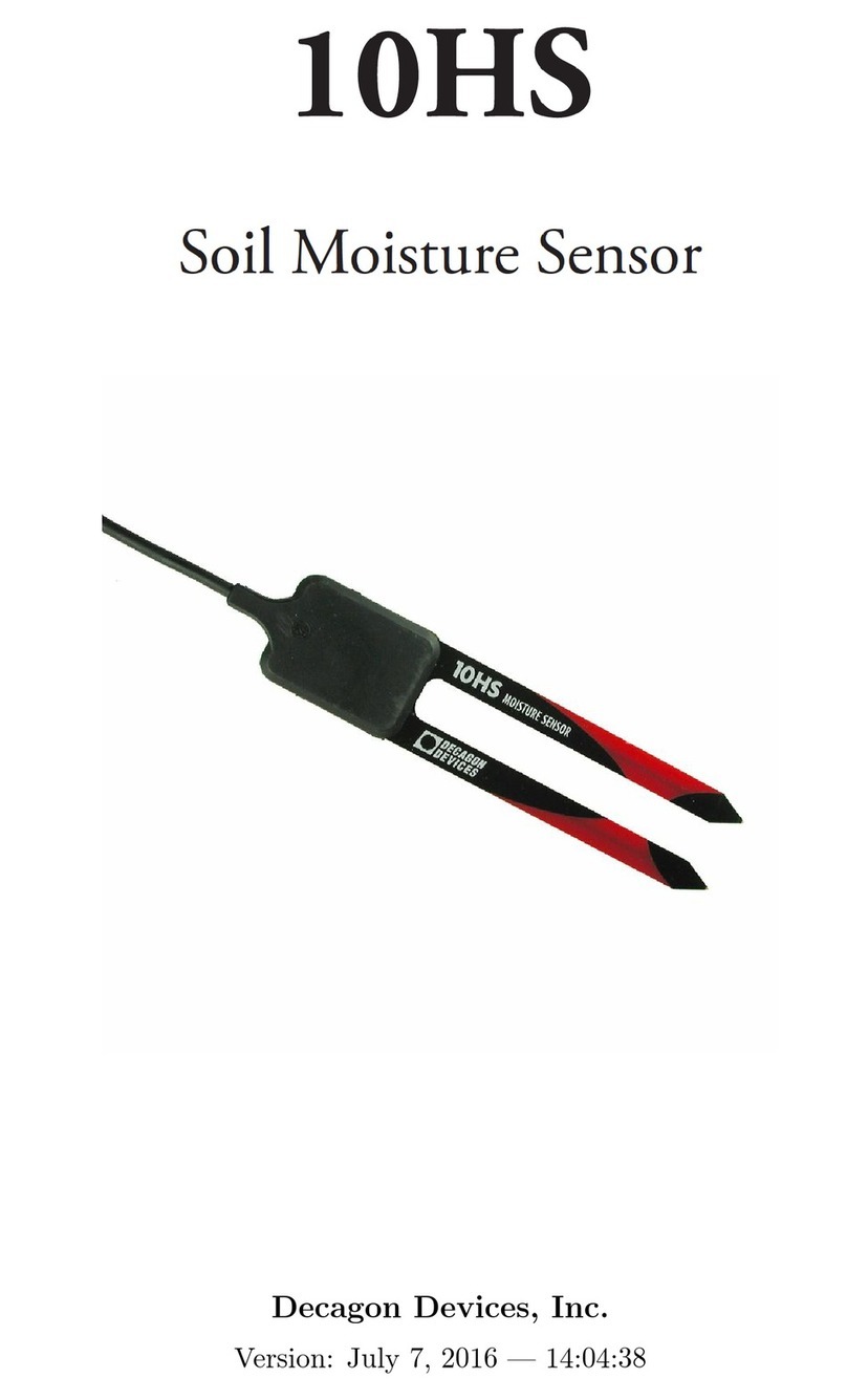 Decagon Devices 10HS manual