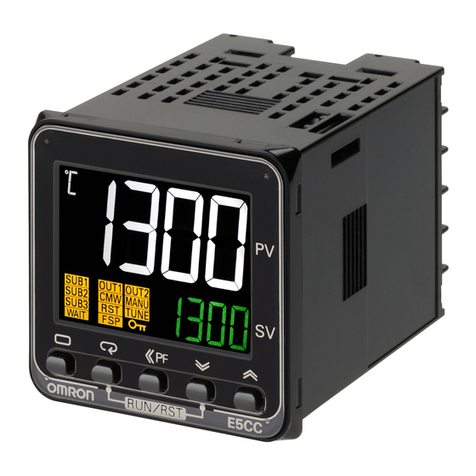 Omron E5CC-U User manual