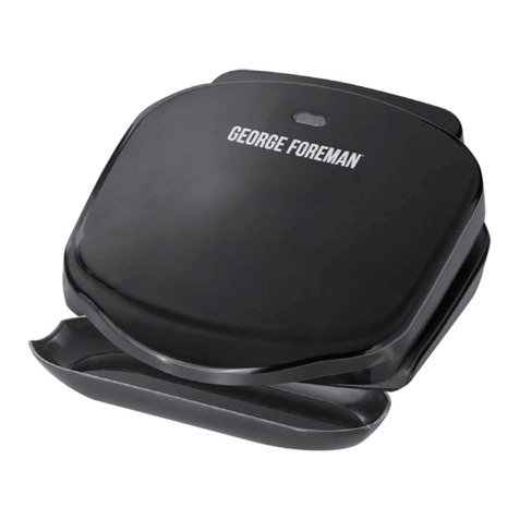 George Foreman GR10 User manual
