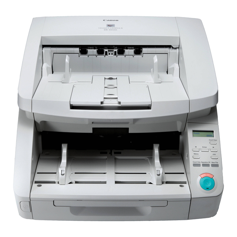 Canon DR-9050C - imageFORMULA - Document Scanner Operating manual