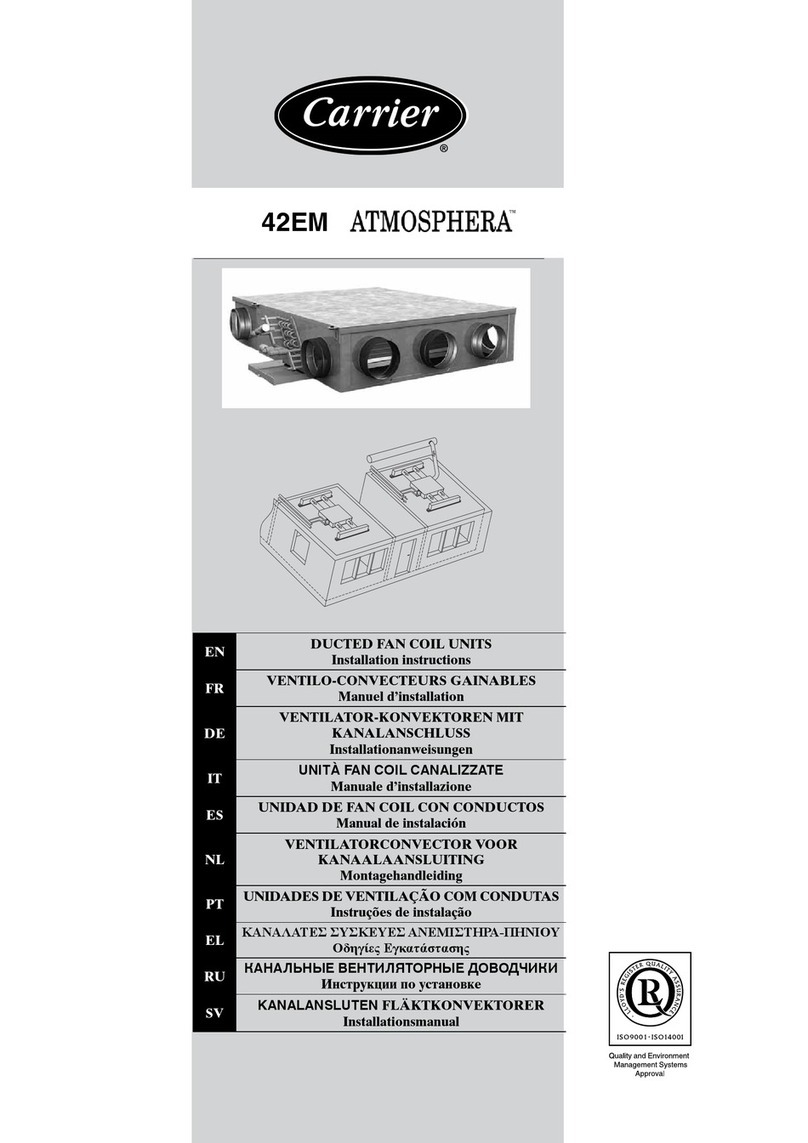 Carrier Atmosphera 42EM series User manual