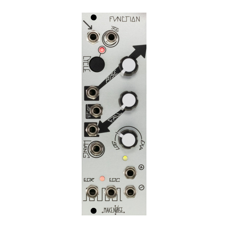 Make Noise FUNCTION User manual