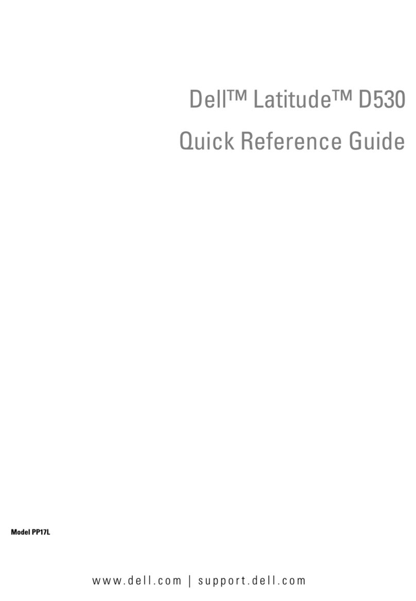 Dell Latitude D530 User manual