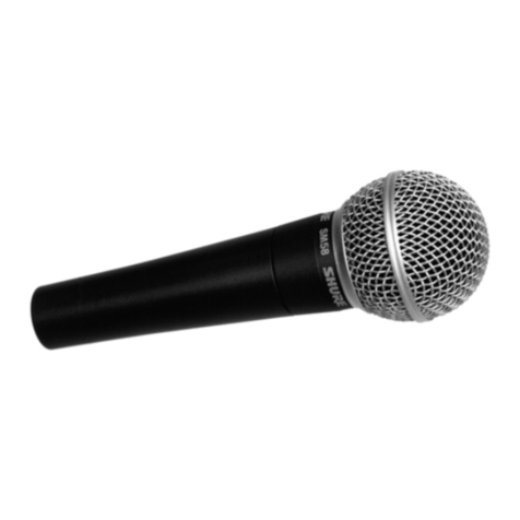 Shure SM58 User manual