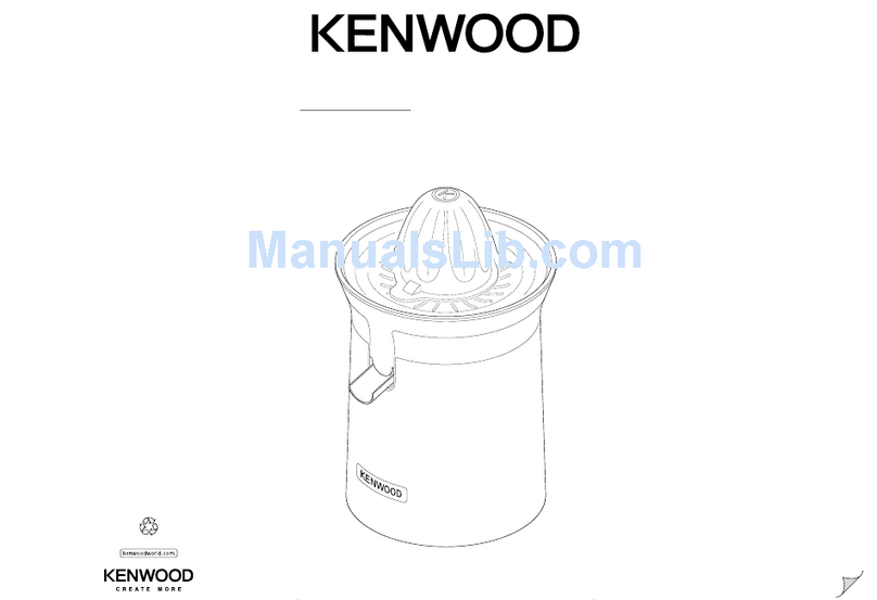Kenwood CPP40 User manual Kenwood CPP40 User manual